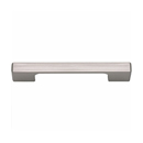 A836 - Thin Square - 96mm Cabinet Pull - Brushed Nickel