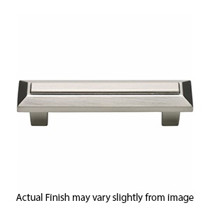 429 - Trocadero - 3-3/4" Cabinet Pull - Brushed Nickel