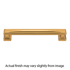 374 - Wadsworth - 160mm Cabinet Pull - Warm Brass