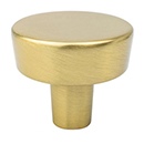 2644-1MDB-P - Brookridge - Round Cabinet Knob - Brushed Gold