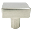 2645-1BPN-P - Brookridge - Square Cabinet Knob - Brushed Nickel