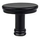 4158-1055-P - Dierdra - Oval Cabinet Knob - Matte Black