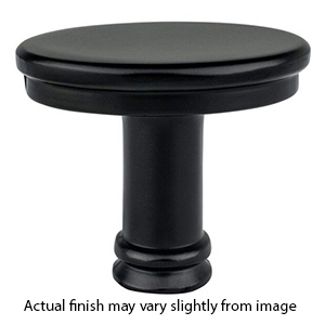 4158-1055-P - Dierdra - Oval Cabinet Knob - Matte Black