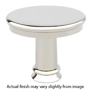 4110-1014-P - Dierdra - Oval Cabinet Knob - Polished Nickel