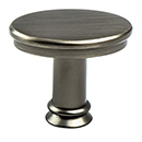 9809-1VTN-P - Dierdra - Oval Cabinet Knob - Vintage Nickel