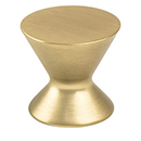 2363-1MDB-P - Domestic Bliss - 1-3/16" Cabinet Knob - Brushed Gold