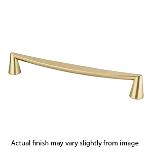 2355-1MDB-P - Domestic Bliss - 8-13/16" cc Cabinet Pull - Brushed Gold