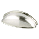 9710-1BPN-P - Euro Moderno - 3-3/4" cc Cup Pull - Brushed Nickel