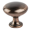 9722-1BAC-P - Euro Moderno - 1-3/16" Cabinet Knob - Antique Copper