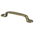 9721-1BAB-P - Euro Moderno - 5-1/16" cc Cabinet Pull - Antique Brass