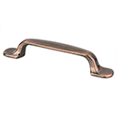 9719-1BAC-P - Euro Moderno - 5-1/16" cc Cabinet Pull - Antique Copper