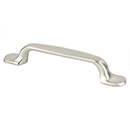 9718-1BPN-P - Euro Moderno - 5-1/16" cc Cabinet Pull - Brushed Nickel