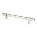 5081-4BPN-P - Rivet Rebel - 6-5/16" cc Cabinet Pull - Brushed Nickel