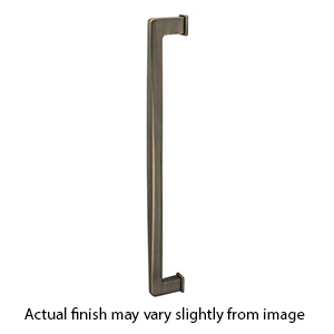 1267-10VB-P - Subtle Surge - 12" cc Appliance Pull - Verona Bronze