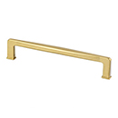 1258-1MDB-P - Subtle Surge - 6-5/16" cc Cabinet Pull - Brushed Gold