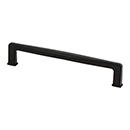 1257-1055-P - Subtle Surge - 6-5/16" cc Cabinet Pull - Matte Black