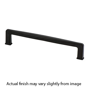 1263-1055-P - Subtle Surge - 8-13/16" cc Cabinet Pull - Matte Black