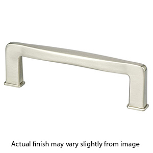 1242-1BPN-P - Subtle Surge - 3-3/4" cc Cabinet Pull - Brushed Nickel