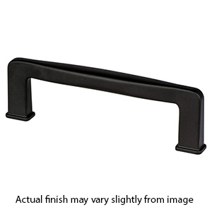 1245-1055-P - Subtle Surge - 3-3/4" cc Cabinet Pull - Matte Black