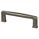 1243-10VB-P - Subtle Surge - 3-3/4" cc Cabinet Pull - Verona Bronze