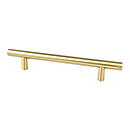 0822-2MDB-P - Tempo Bar Pull - 5-1/16" cc Cabinet Pull - Brushed Gold