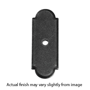 5410 - Bouvet Classic - Cabinet Knob Escutcheon - Black