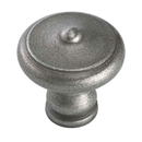 0068-20 - Bouvet Classic - 13/16" Round Cabinet Knob - Pewter