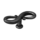 4100-85 - Bouvet Classic - Richelieu Cabinet Knob - Black