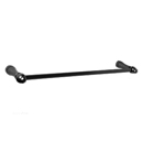 6101-18 - Bouvet Round - 18" Towel Bar - Black