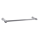 6101-18 - Bouvet Round - 18" Towel Bar - Pewter