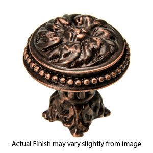 Acanthus - Large Knob w/Column base