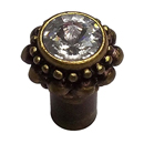 Cache - Small Round Knob w/Crystal