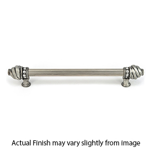 Cache - 9" cc Long Pull w/Crystals - 5/8" Bar