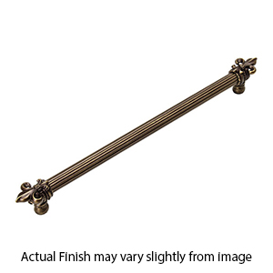 Charlemagne - Fleur De Lys 6" Long Pull - 5/8" Bar