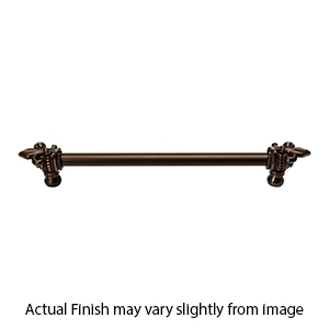 Charlemagne - Fleur De Lys 9" Long Pull - 1/2" Bar