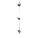 Charlemagne - Fleur De Lys 22" Appliance Pull - 1/2" Bar