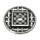 Geometric II - Floral Round Escutcheon