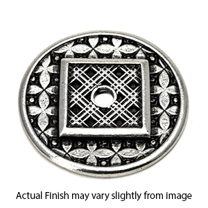 Geometric II - Floral Round Escutcheon