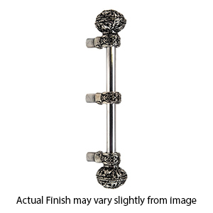 Juliane Grace - 12" Appliance Pull w/ Large Finial - 1/2" Bar