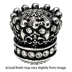 Queen Anne - Crowning Glory - Large Knob w/ Swarovski Crystals