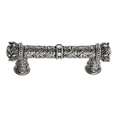 Queen Anne - Crowning Glory - 3"cc Column Base Pull w/ Swarovski Crystals