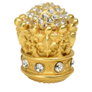 Queen Elizabeth - Crowning Glory - Large Knob w/ Swarovski Crystals