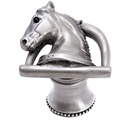 Ranch Living - Horse in Stirrup w/Strap Knob (Left)