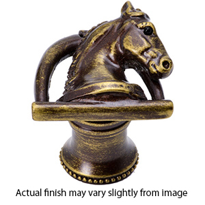 Ranch Living - Horse in Stirrup w/Strap Knob (Right)