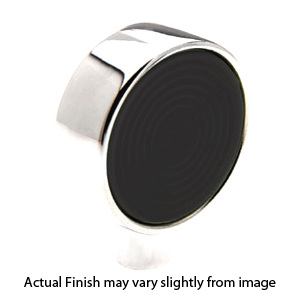 D9225 - Acrylic Collection - 1" Knob - Black