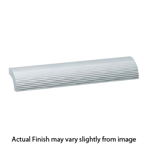 21035-99 - Curved Ribbed Pull 7-9/16" cc - Satin Aluminum