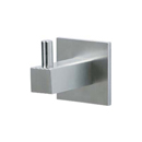 1114 - Kube Hook - Brushed Stainless Steel