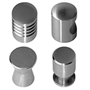 Dekkor - Brushed Stainless Steel Knobs