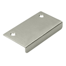 3" Angle Tab Pull - Satin Nickel