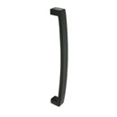 86345 - Mid Century Modern - 12" Bauhaus Appliance Pull - Flat Black